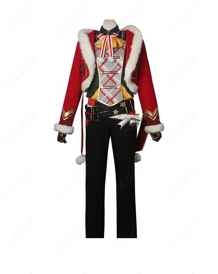 商品正面画像。あんさんぶるスターズ! 真白友也 コスプレ衣装のディテールを確認できます。