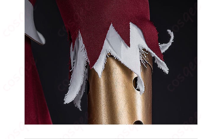 袖口の装飾詳細図 - コスプレ衣装の袖口装飾、細部