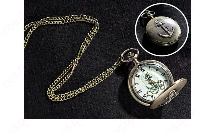 懐中時計の詳細図 - 懐中時計、ホセ・バーデンのコスプレ衣装の重要アクセサリー