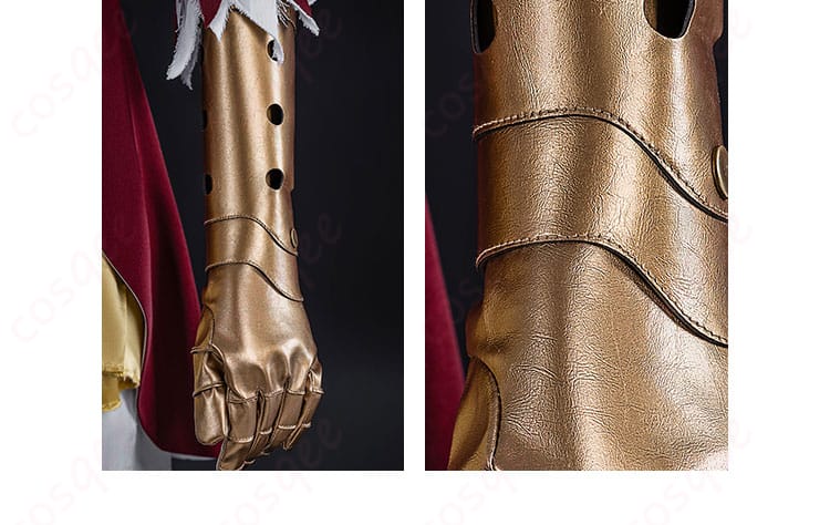 手袋の装飾詳細図 - コスプレ衣装の手袋装飾、ホセ・バーデンのスタイル