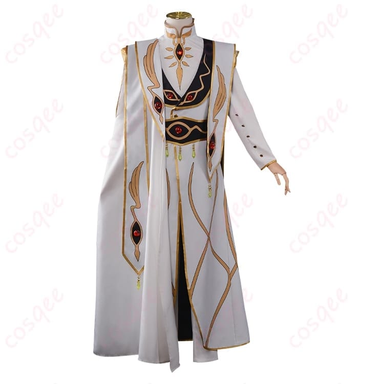 コードギアス ルルーシュ皇帝 コスプレ衣装 重厚マントで威厳をまとう映えコーデ - 1枚目の画像