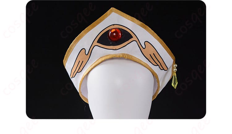 帽子装飾の詳細画像 - ルルーシュ皇帝衣装の帽子装飾。キャラクターの象徴的な帽子と装飾が見事に再現されています。