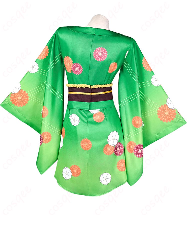 魔法少女にあこがれて 阿良河キウィ お正月ver. コスプレ衣装 背面画像【美しい仕上げ】