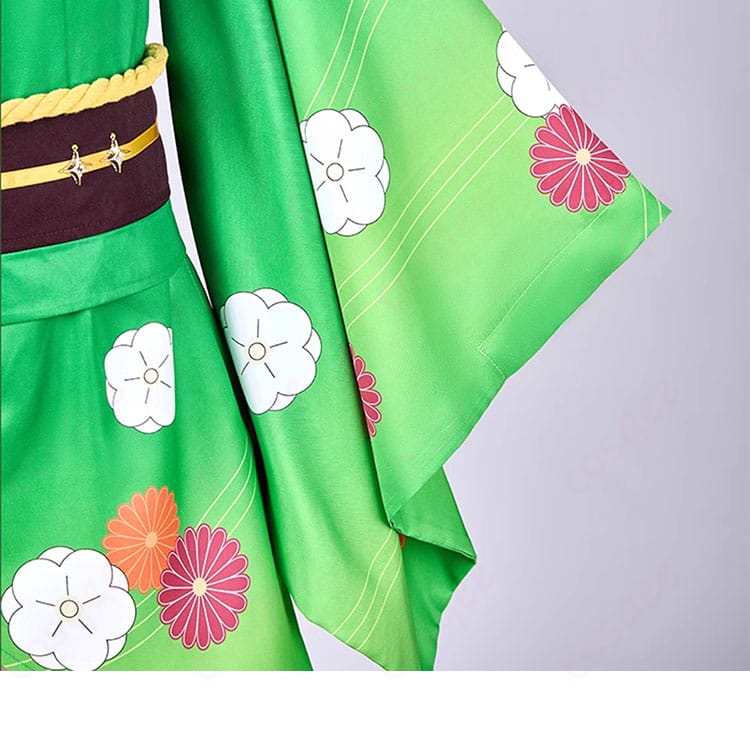 阿良河キウィ お正月ver. コスプレ衣装 袖の装飾ディテール【美しい刺繍】