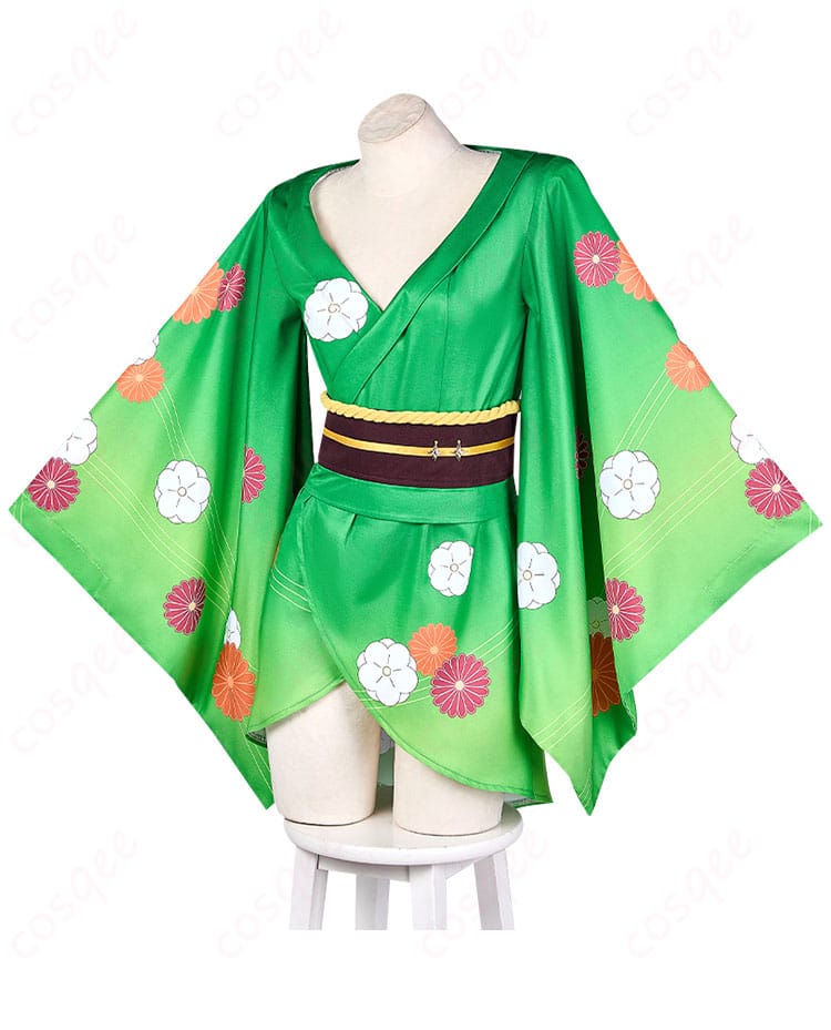 魔法少女にあこがれて 阿良河キウィ お正月ver. コスプレ衣装 サイドビュー【ディテールまで再現】