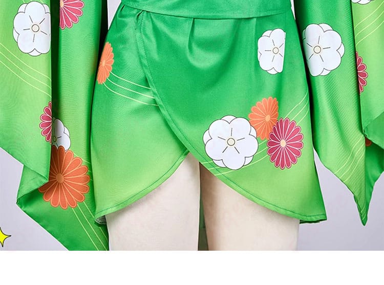 阿良河キウィ お正月ver. コスプレ衣装 スカート裾装飾【華やかなデザイン】