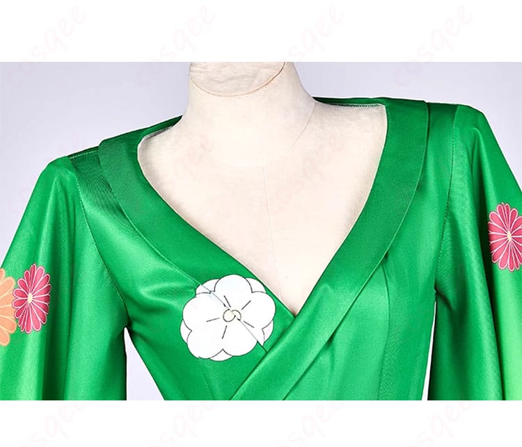 阿良河キウィ お正月ver. コスプレ衣装 服の襟元装飾の詳細【高品質なデザイン】