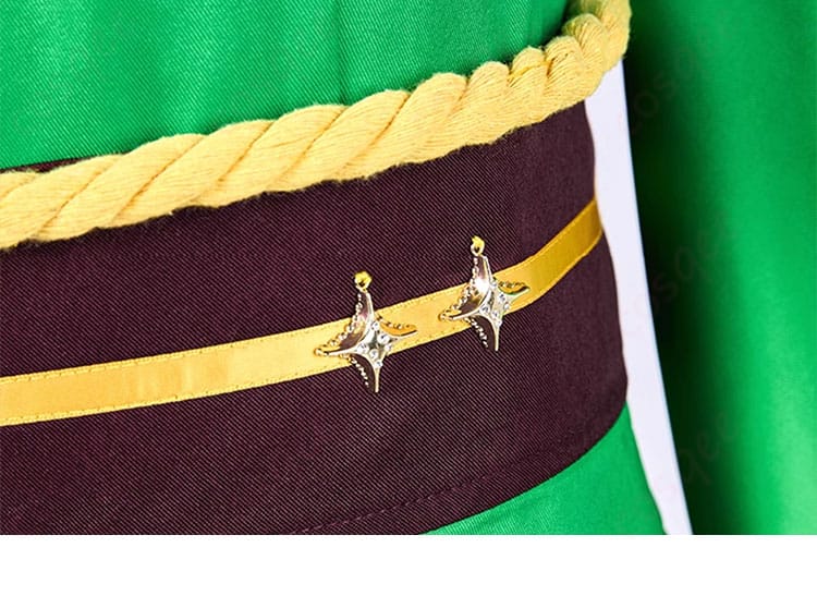 阿良河キウィ お正月ver. コスプレ衣装 腰封装飾のディテール【細部までこだわり】