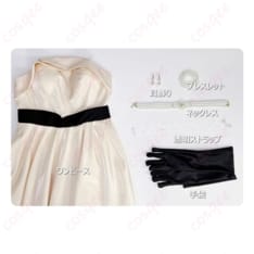 恋と深空 女主人公『白に溶ける』清楚系コスプレ衣装 写真映えして着心地も快適 - 4枚目の画像（サムネイル）