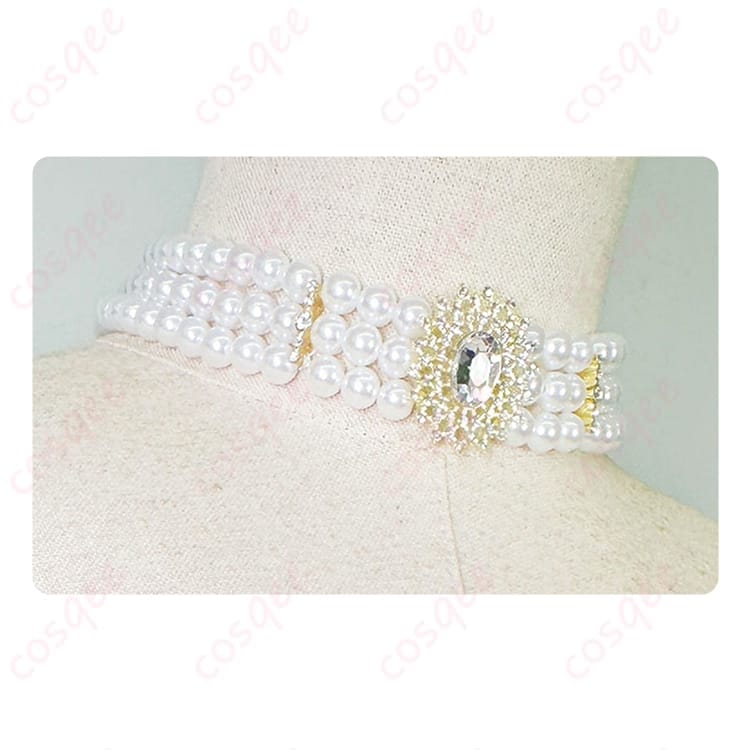 恋と深空 女主人公『白に溶ける』清楚系コスプレ衣装 写真映えして着心地も快適 - 3枚目の画像