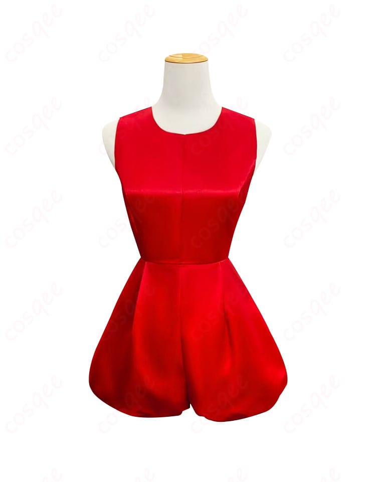 木之本桜 コスプレ衣装の内搭服装の正面ディテール。高品質の素材と精密な仕上がり。