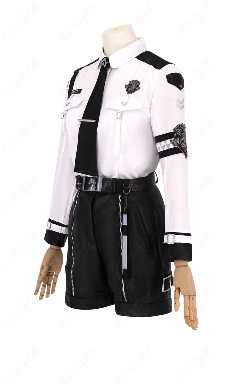 恋と深空 プレイヤー コスプレ衣装 左側の画像。全体のシルエットとディテールを確認できます。