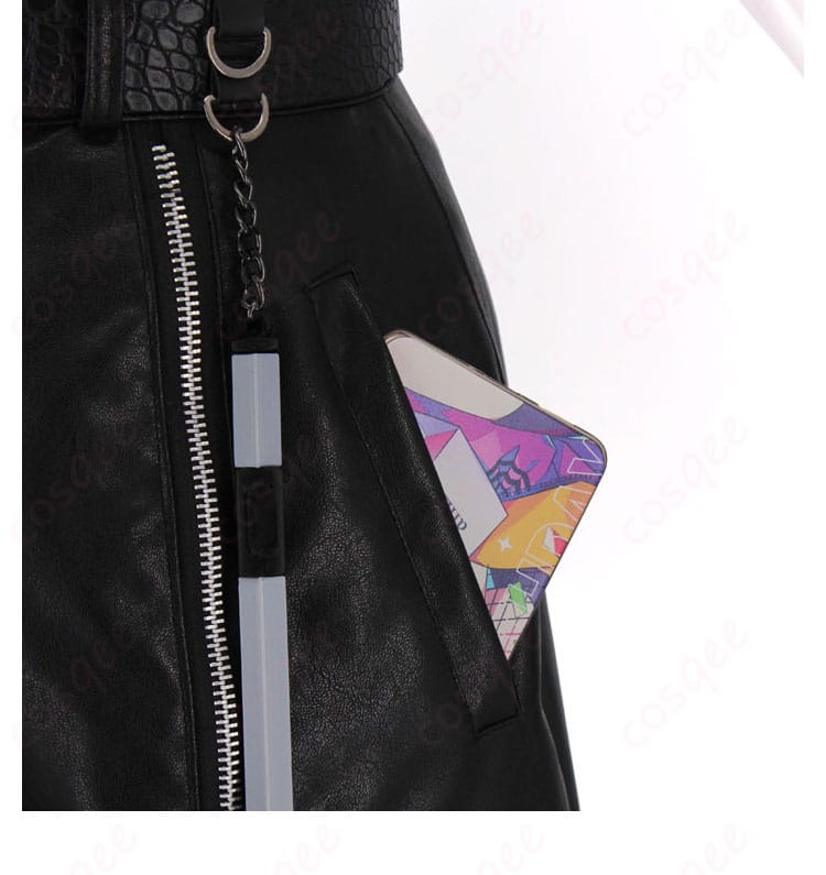 恋と深空 プレイヤー コスプレ衣装 衣袋の装飾細部。アクセントとなるディテールが素晴らしい。