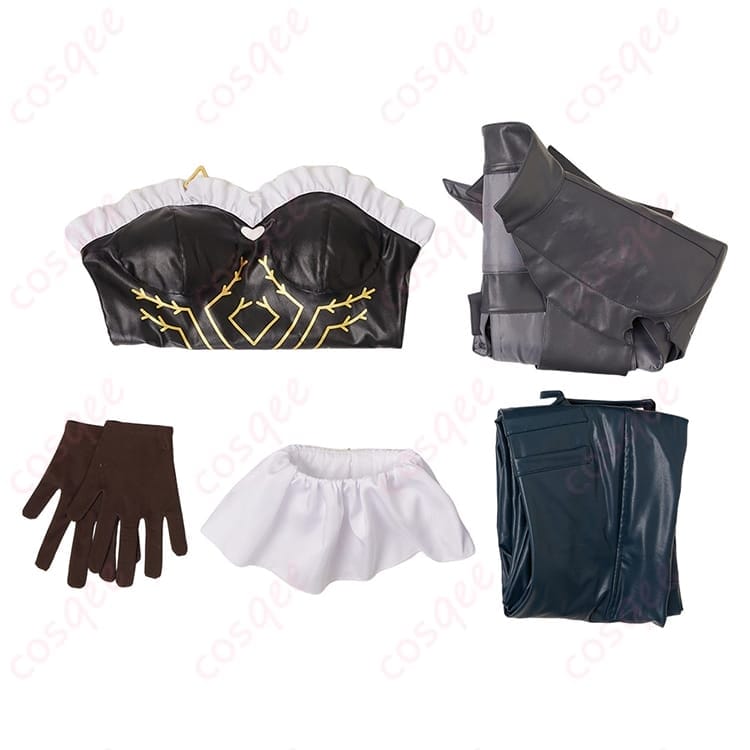 メタファー：リファンタジオ ヒュルケンベルグ初期衣装 コスプレ｜ダークに華やぐ存在感 - 6枚目の画像