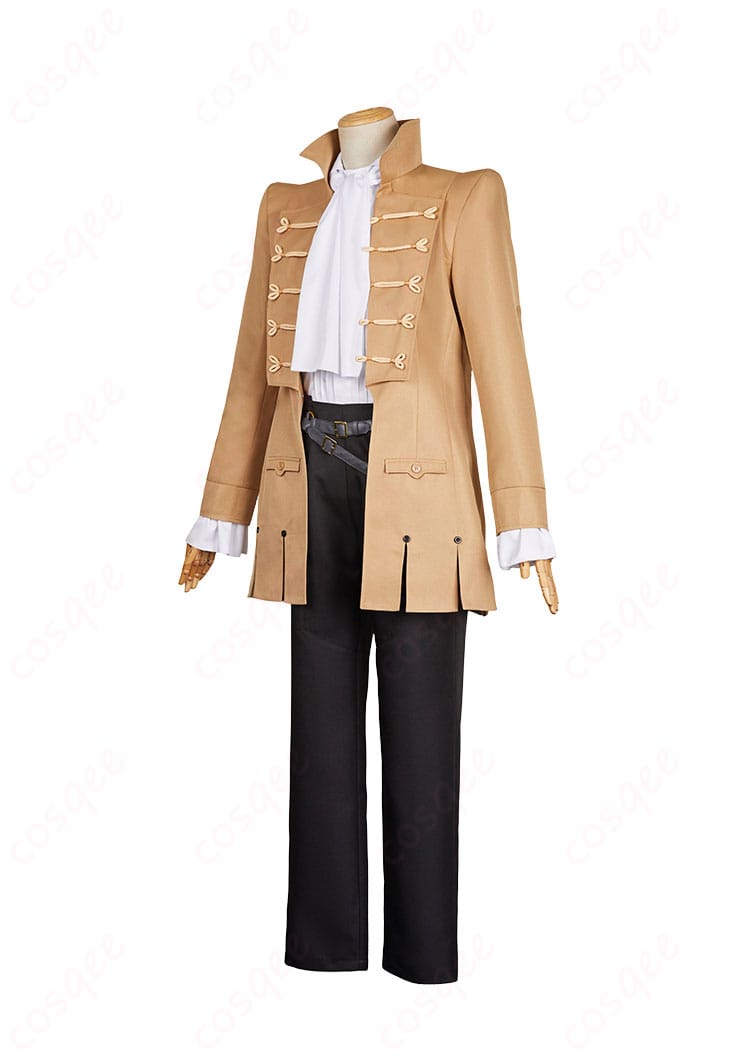 商品右側図 - ストロール コスプレ衣装の右側の詳細、シャープで魅力的なシルエット