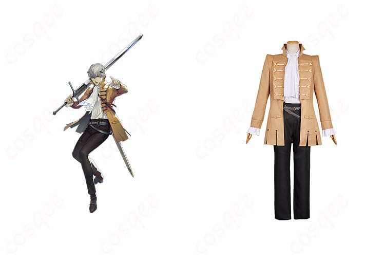 商品正面とキャラクターの組み合わせ写真 - メタファー ストロール コスプレ衣装、リアルな再現度