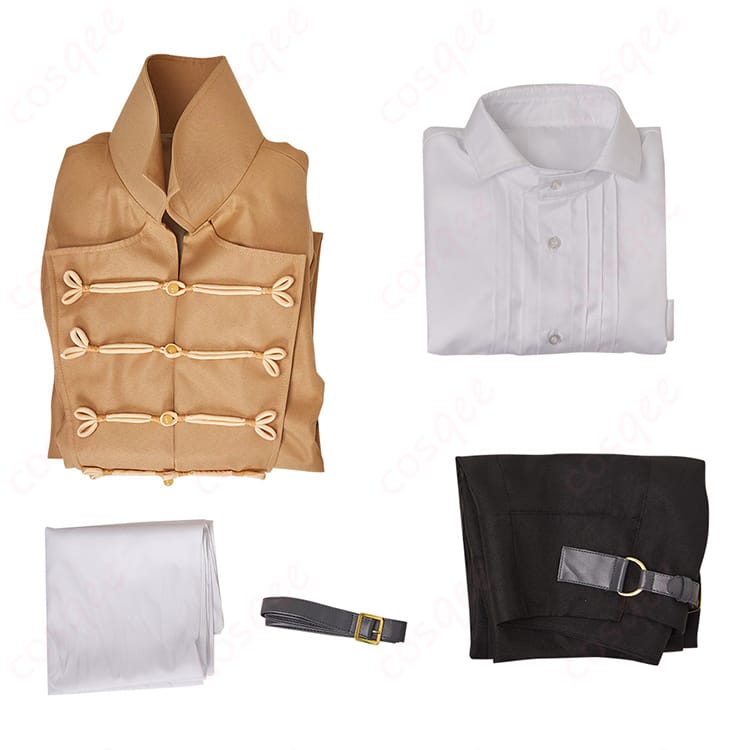 セット内容展示図 - メタファー ストロール コスプレ衣装、セット内容全てが揃った状態