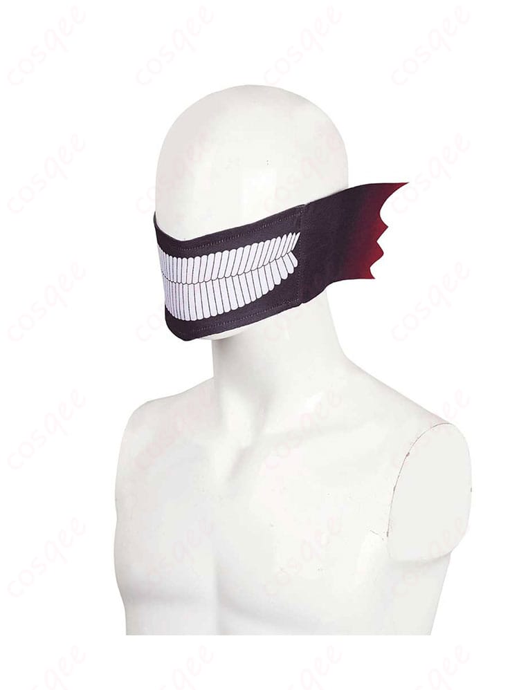 面具右側の装飾詳細 | 高倉健 オカルン コスプレ衣装 変身 面具の右側