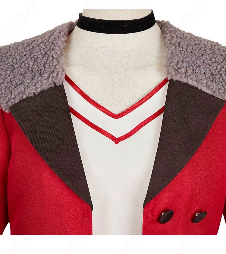 ダンダダン 綾瀬桃 コスプレ衣装 衣領装飾のディテール - 美しい刺繍と精緻なデザイン