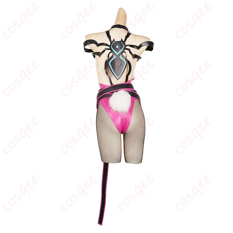 ストリートファイター ジュリ バニーVer. ダークセクシーな映えコスプレ衣装 - 4枚目の画像