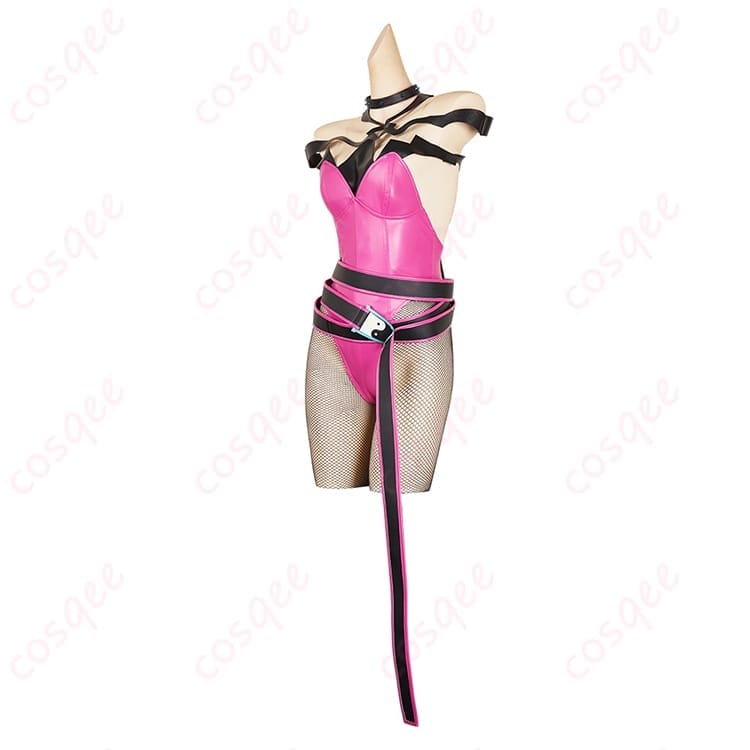 ストリートファイター ジュリ バニーVer. ダークセクシーな映えコスプレ衣装 - 2枚目の画像