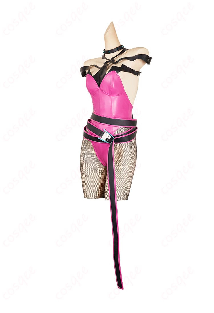 商品左側のコスプレ衣装、ハン・ジュリ バニーVer.のディテールを確認できる画像。