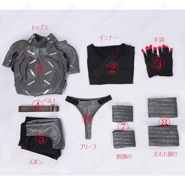 ペルソナ5X ワンダー 怪盗コスプレ衣装 華やかで映えるスマートシルエット - 5枚目の画像