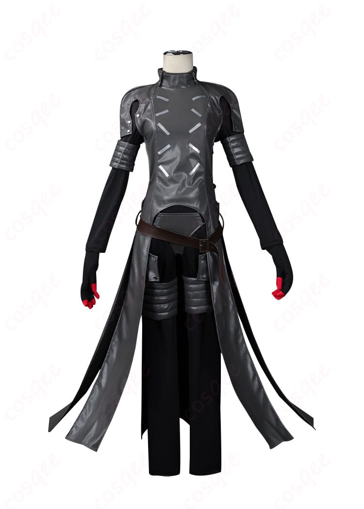 商品正面のコスプレ衣装。ペルソナ5: The Phantom Xのワンダー(Wonder)怪盗姿の詳細な再現です。