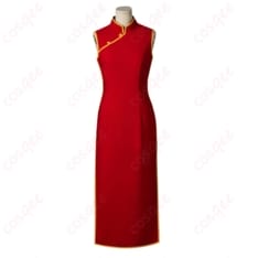 銀魂の神楽を軽やかに再現するチャイナドレス｜鮮烈な赤と動きやすさで撮影もイベントも快適 - 1枚目の画像（サムネイル）