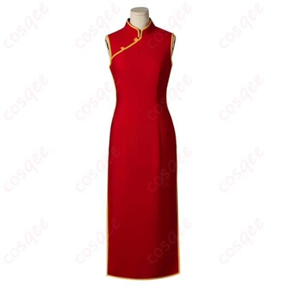 銀魂の神楽を軽やかに再現するチャイナドレス｜鮮烈な赤と動きやすさで撮影もイベントも快適