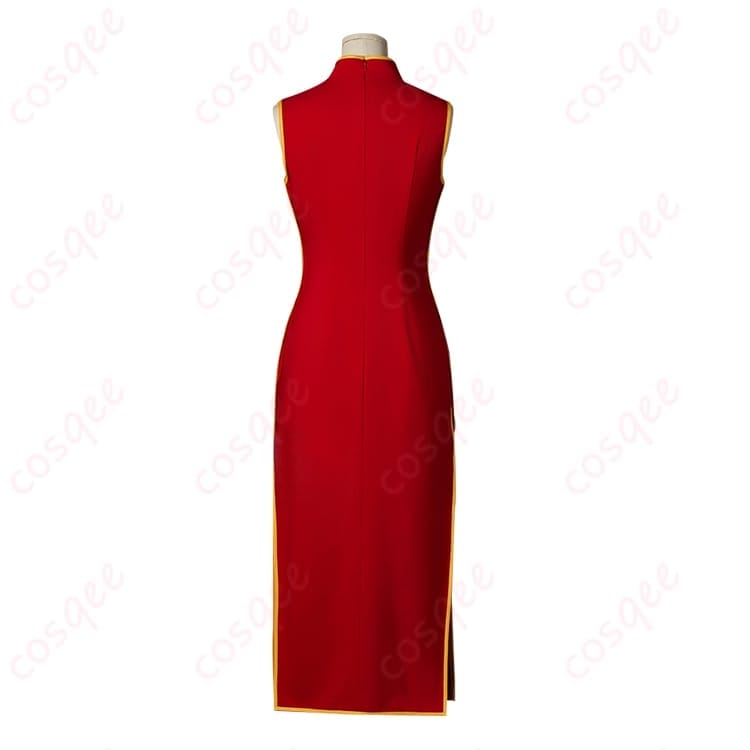 銀魂の神楽を軽やかに再現するチャイナドレス｜鮮烈な赤と動きやすさで撮影もイベントも快適 - 3枚目の画像