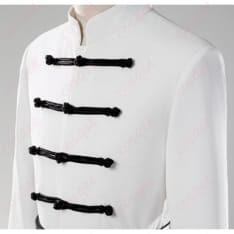 銀魂 神威の白チャイナ衣装で凛々しく決める｜精悍な夜兎族スタイルを快適に再現 - 4枚目の画像（サムネイル）