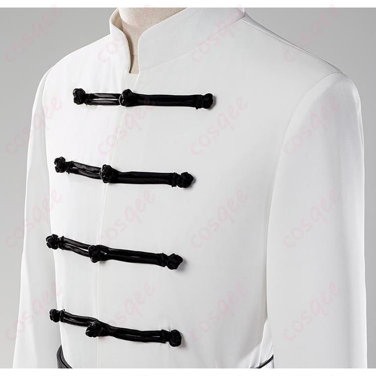 銀魂 神威の白チャイナ衣装で凛々しく決める｜精悍な夜兎族スタイルを快適に再現 - 4枚目の画像