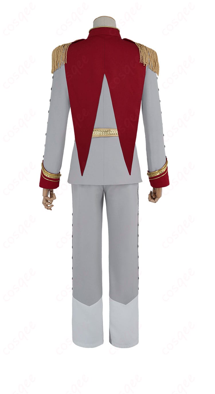 ペルソナ5 ザ・ロイヤル 明智吾郎 怪盗服 コスプレ衣装 背面図。衣装の後ろ姿がしっかり再現されています。