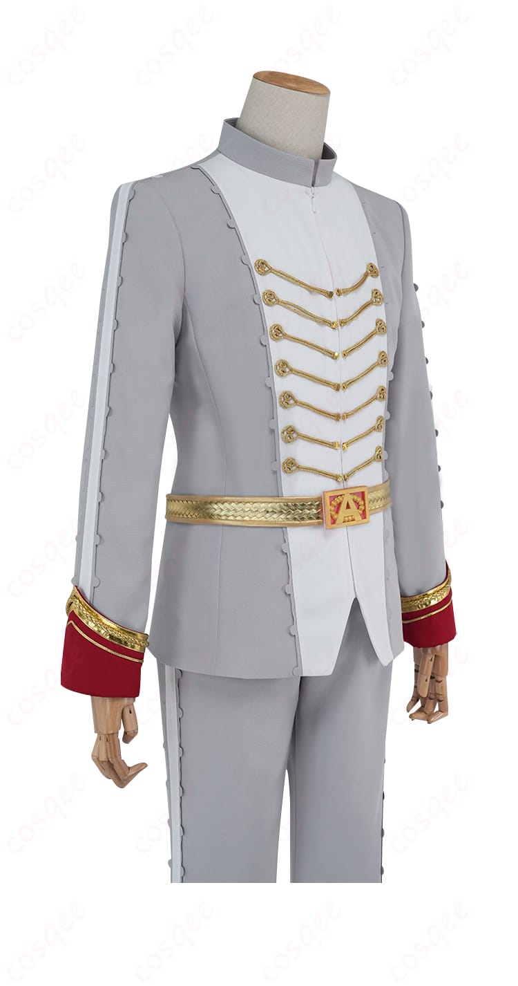 ペルソナ5 ザ・ロイヤル 明智吾郎 怪盗服 コスプレ衣装 服装のサイドビュー。細部までしっかりと再現されたデザイン。