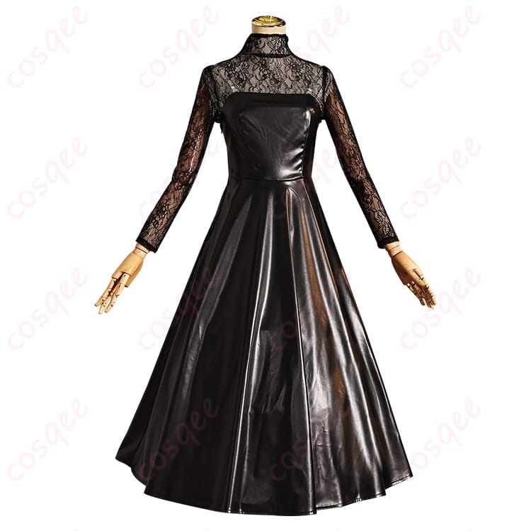 SAKAMOTO DAYS 大佛おさらぎ 黒ドレス＋ベール コスプレ衣装｜静かな気配が映えるダークエレガント - 1枚目の画像