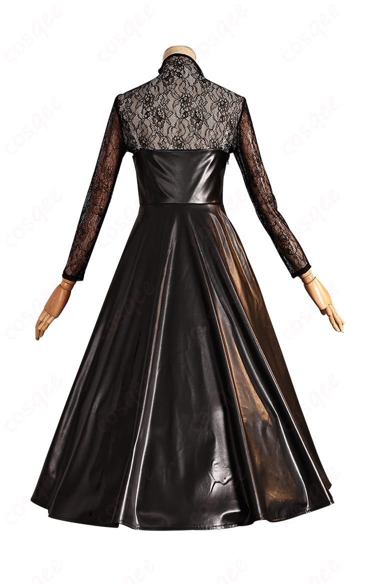 『SAKAMOTO DAYS』大佛(おさらぎ)コスプレ衣装の背面画像、後ろ姿とベールのディテール