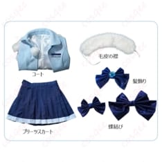 雪ミク 2012年ふわふわコートVer コスプレ｜冬の光に映える上品ガーリーな一着 - 6枚目の画像（サムネイル）