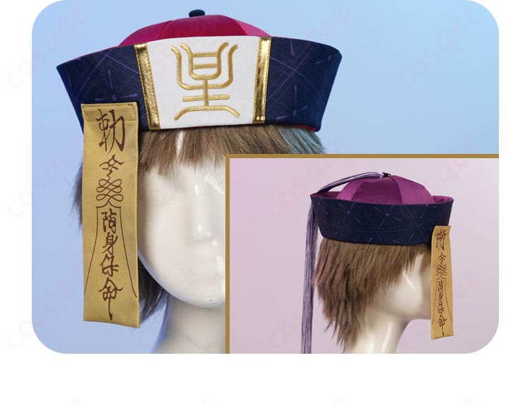 帽子装飾のディテール - ハロウィンパーティ衣装の帽子装飾、細部までこだわりのデザイン