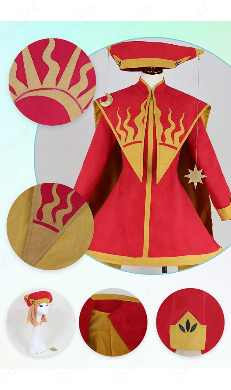 カードキャプターさくら 木之本桜 バトルコスチューム コスプレ衣装のセット内容画像