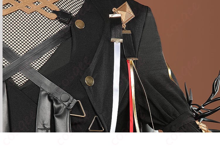 肩袖装飾の詳細 - アークナイツ コスプレ衣装 ロゴス 肩袖の装飾