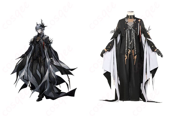 商品正面とキャラクターのロゴスが組み合わさった画像 - アークナイツ コスプレ衣装