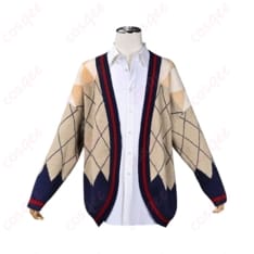 恋と深空 ホムラ 非対称ロマン風コスプレ衣装｜近未来クールで写真映えする一着 - 1枚目の画像（サムネイル）