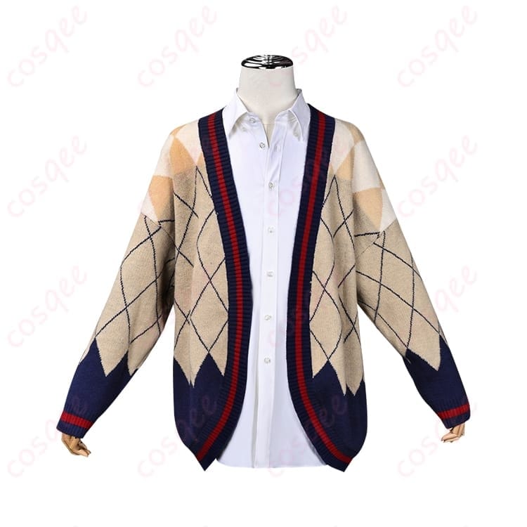 恋と深空 ホムラ 非対称ロマン風コスプレ衣装｜近未来クールで写真映えする一着 - 1枚目の画像