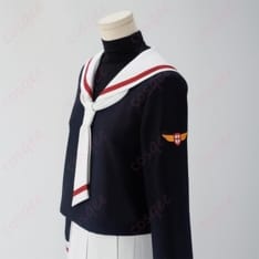 カードキャプターさくら 木之本桜＆大道寺知世 友枝小学校の冬制服コスプレで清楚に可愛く - 3枚目の画像（サムネイル）