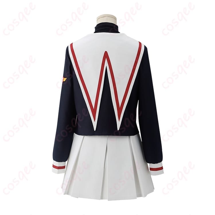 カードキャプターさくら 木之本桜＆大道寺知世 友枝小学校の冬制服コスプレで清楚に可愛く - 2枚目の画像