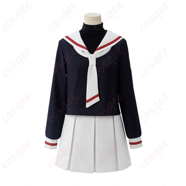 カードキャプターさくら 木之本桜＆大道寺知世 友枝小学校の冬制服コスプレで清楚に可愛く