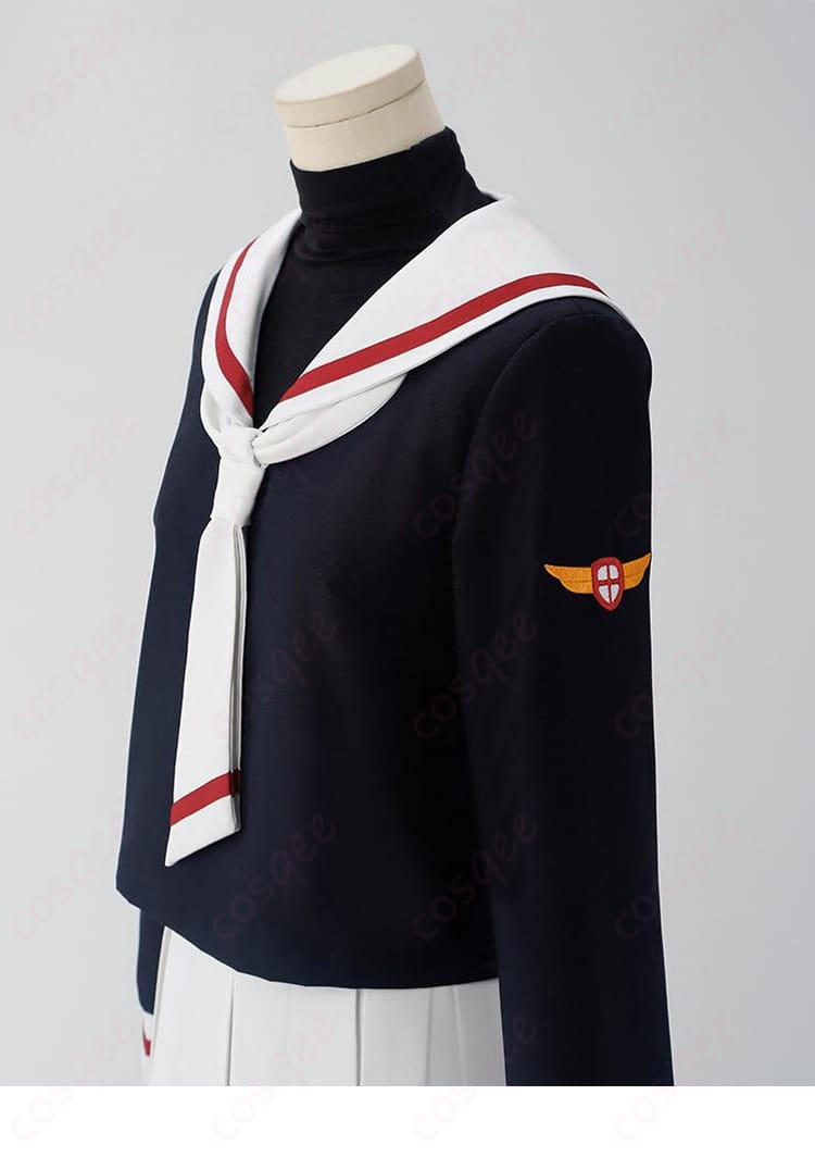 カードキャプターさくら コスプレ衣装 袖口刺繍ディテールアップ―細部まで抜かりなし