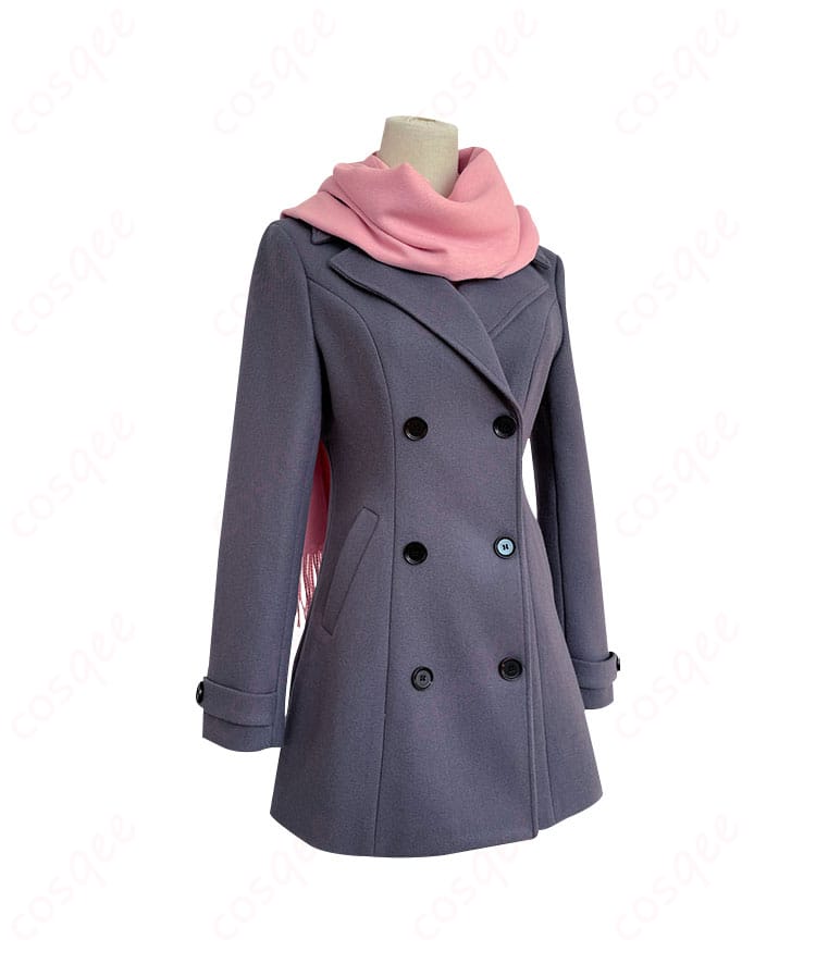 商品側面図。衣装のサイドから見たシルエットとディテールが分かる角度。