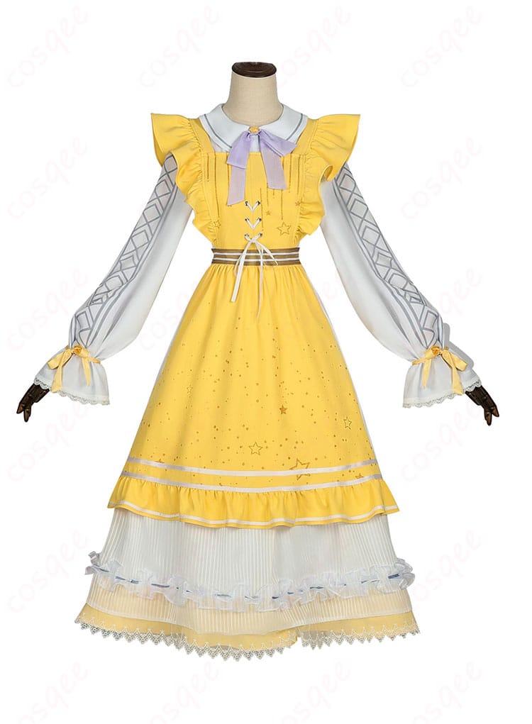 商品正面画像。アニー・レスター(玩具職人)のコスプレ衣装、リアルなデザインと高品質な素材が特徴。